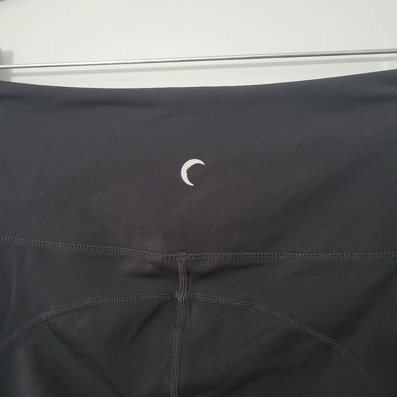 Zyia Black Embellished Ankle Cropped Leggings - Picture 6 of 9